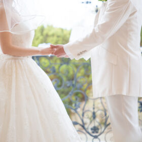 挙式の新郎新婦